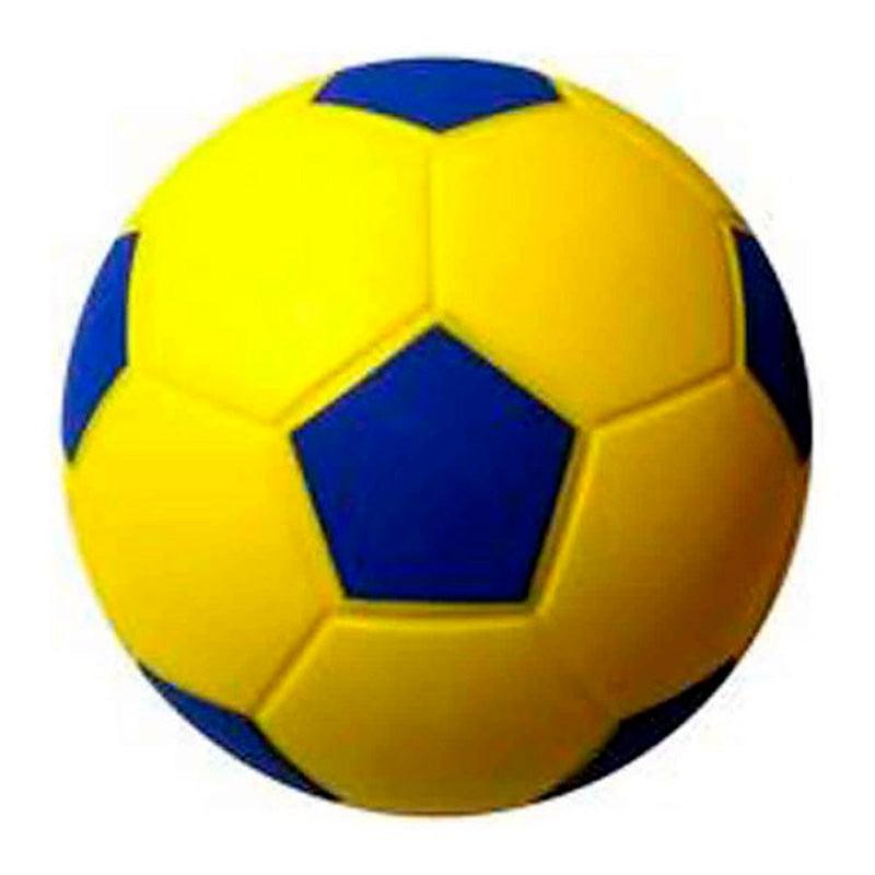 Balón Esponja Fútbol Amarillo Azul - Plus Sport