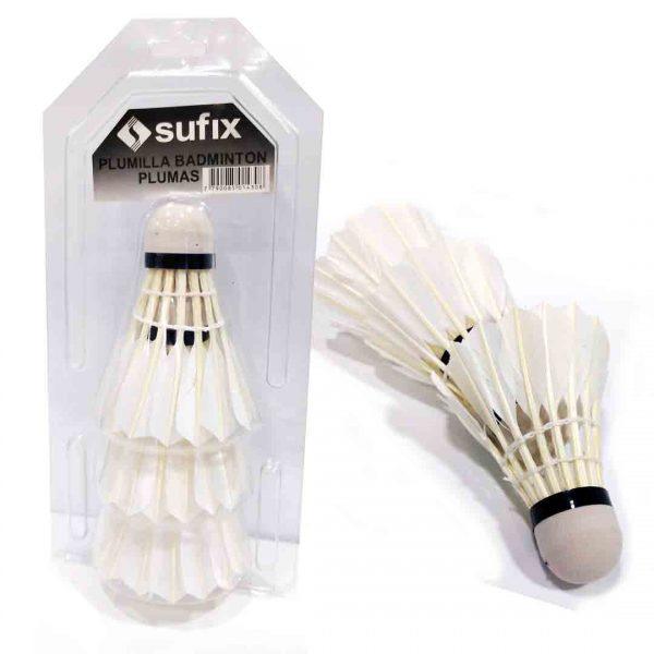 Plumilla Badminton Sufix S4 - Plus Sport