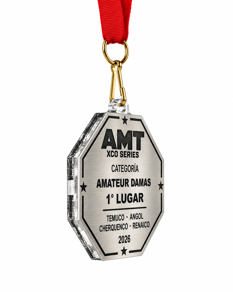 Medalla Personalizada - Edición 1 - Vista 360 grados