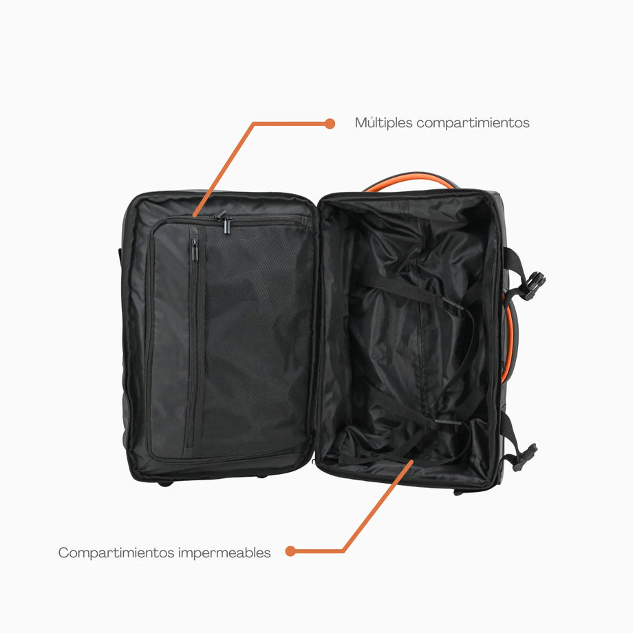 MALETA ZOLA BOLSO GRANDE NEGRO 90 L – PlusSport