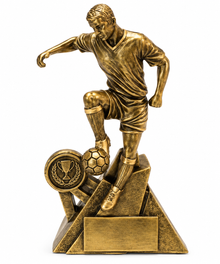 TROFEO RESINA FUTBOLISTA 20 CM