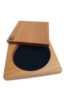 CAJA MADERA PARA MEDALLA DE 5CM