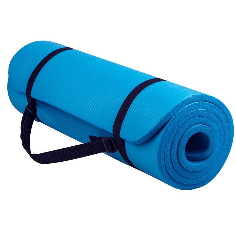 Yoga Pilates Mat 10mm Tpe Colchoneta Enrollable