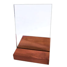 GALVANO VIDRIO BASE MADERA GAL30