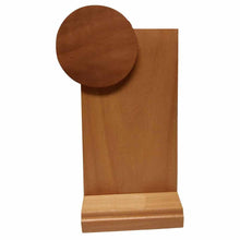 GALVANO MADERA GAL 33 PORTA LOGO MADERA  22 cmm