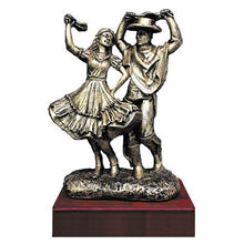 TROFEO RESINA CUECA ORO 19G