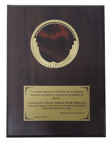 GALVANO MADERA 2536-0 25 X 20 CM